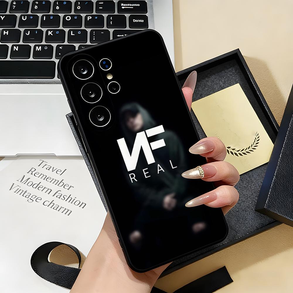 Американский рэпер NF Чехол для телефона Fear для Samsung S26 S25 S24 FE S23 S22 S21 Plus S20 Ultra Note20Ultra Черный Мягкий чехол