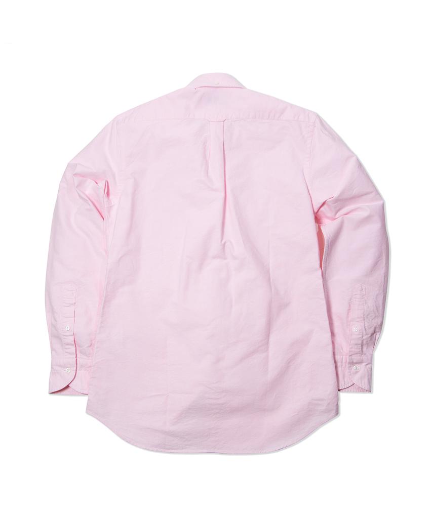 PRODESHIRT [Обычный] Оксфордская рубашка D-300 (розовый)