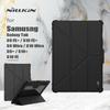 NILLKIN Для Samsung Galaxy Tab S9 Plus S10 FE Plus S10 Ultra Защитный бампер Armor Кожаный чехол Pro Слайдер для камеры Жесткий ПК+ПУ Защита