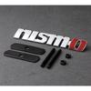 Car Grille Emblem Sticker Nismo Badge For Nissan Tiida Teana GTR 350Z 370Z 240SX ECT Exterior Tuning Accessories 3D Metal Decal