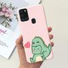 Чехол для Samsung A21S SM-A217F A 21S Задняя крышка Модный Цветочный Мультяшный Мягкий Силиконовый ТПУ Чехол для Телефона Для Samsung Galaxy A21s Capa