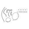 Silicone Radiator coolant Hose Fit For Aprilia RS 660 RS660 2021-2025 White
