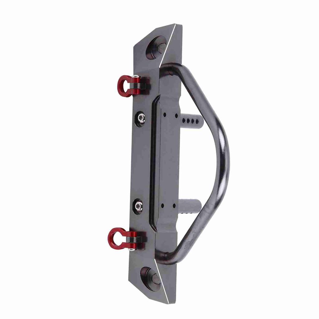 Алюминиевый сплав Передний бампер для RC-машины Axial SCX10 Jeep Wrangler 1 10 Гусеничный вездеход на радиоуправлении