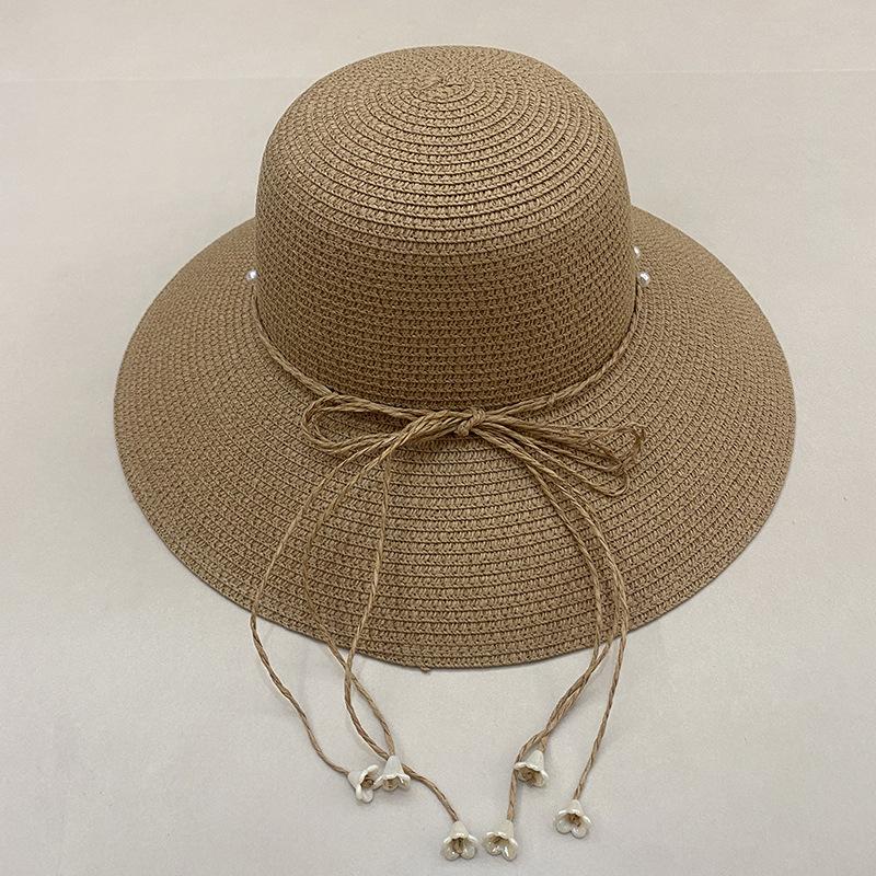 Соломенная шляпа Женская Летняя шляпа для отпуска Пляжная шляпа Солнечная шляпа Солнечная шляпа