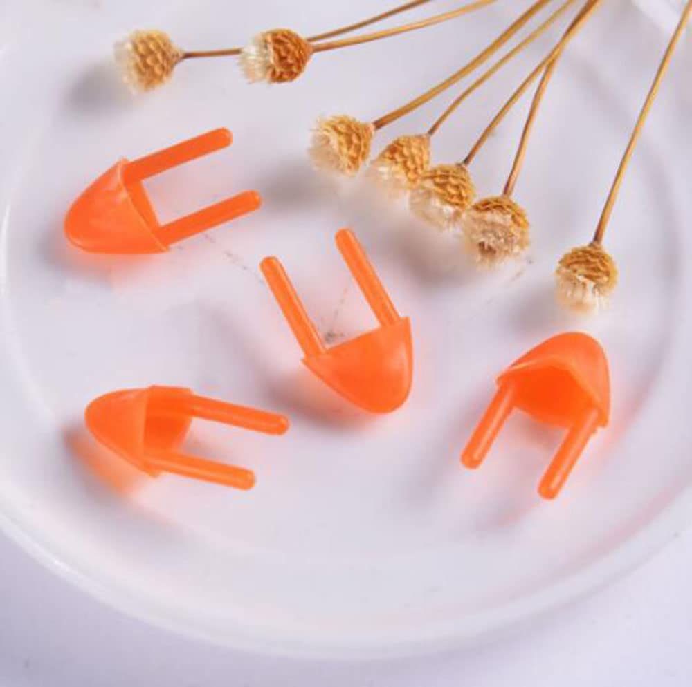 SZB Plush DIY Beak Toy Chick Bird Toy Handmade Accessories (100pcs)