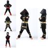 Удобный и дышащий костюм ниндзя-ассасина для мальчиков и детей с регулируемыми элементами