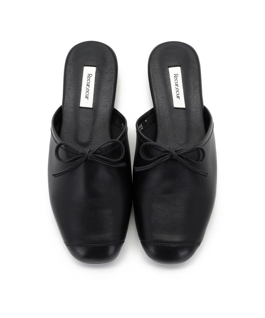 Recur Ecur Amelie Mules Black 1053