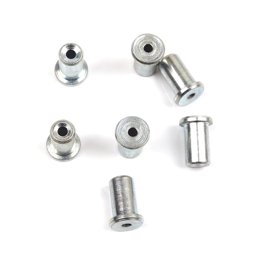 BCR018 BCR018 Window Regulator Cable Wire Rope End Pin Stop Rivet 6.5x9.1/1.7 Mm 100 Pcs