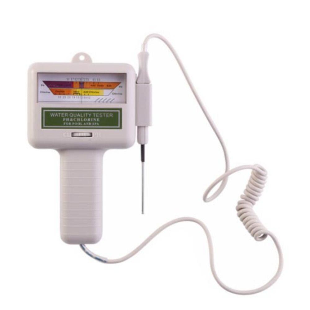 CL2 Измерение pH Измеритель хлора Тестер 2 в 1 Тестер качества воды Тестер pH для бассейна