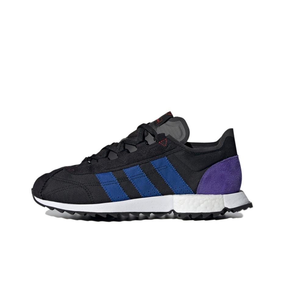 adidas Originals SL 7600 Синтетическая кожа Замша Ретро Легкая носка Прочные Низкие Спортивные Повседневные Кроссовки Унисекс Черный FW6376