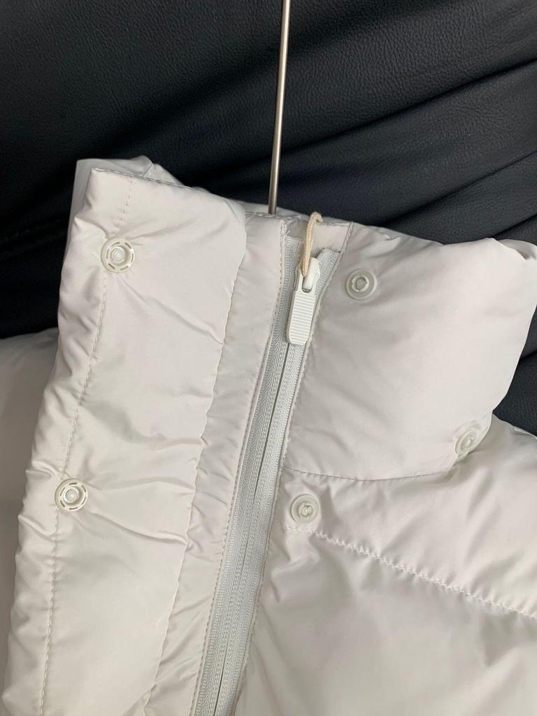 2025 Women's Petite White Duck Down Jacket - Simple, Fashionable, Hot-Selling Lu Style - Warm, Thickened Coat