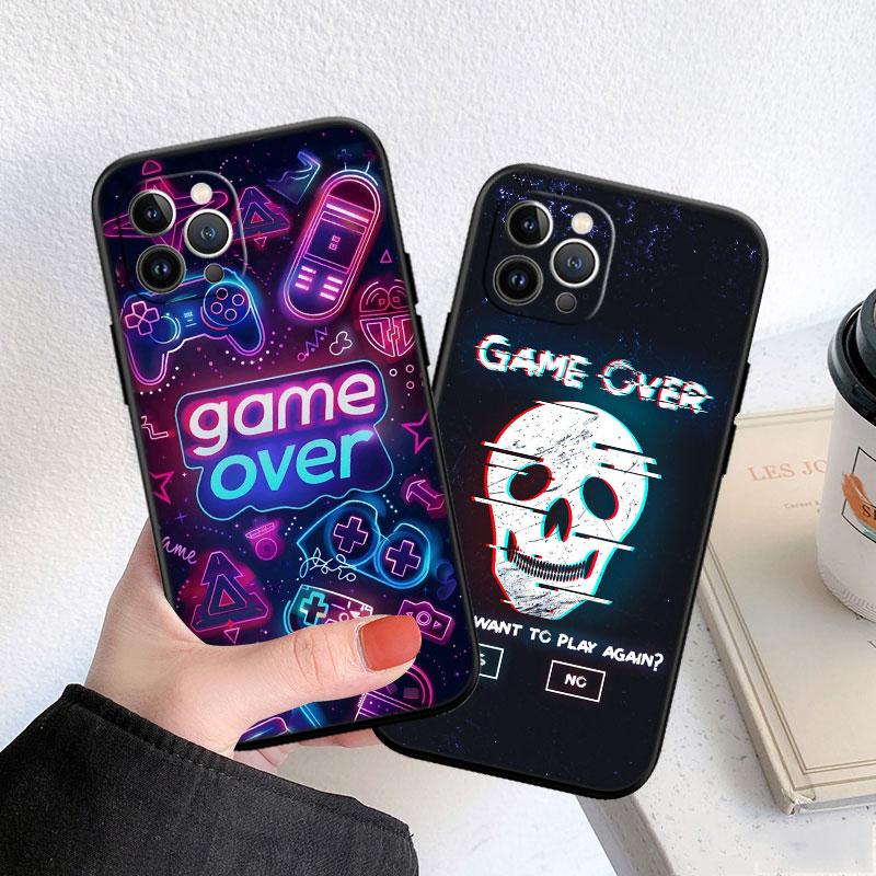 AQ57 Чехол-трансформер «Game Over» для Redmi Note 13 14 Pro+ Plus A3 A3X 13X 13C 13R 14S 14C 14R