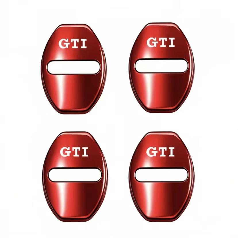 Zinc Alloy Car Door Lock Buckle Cover Protective Covers For VW GTI Polo Golf Passat Tiguan Jetta T-ROC Touareg Taigo CC Hub Cap EC1IY6