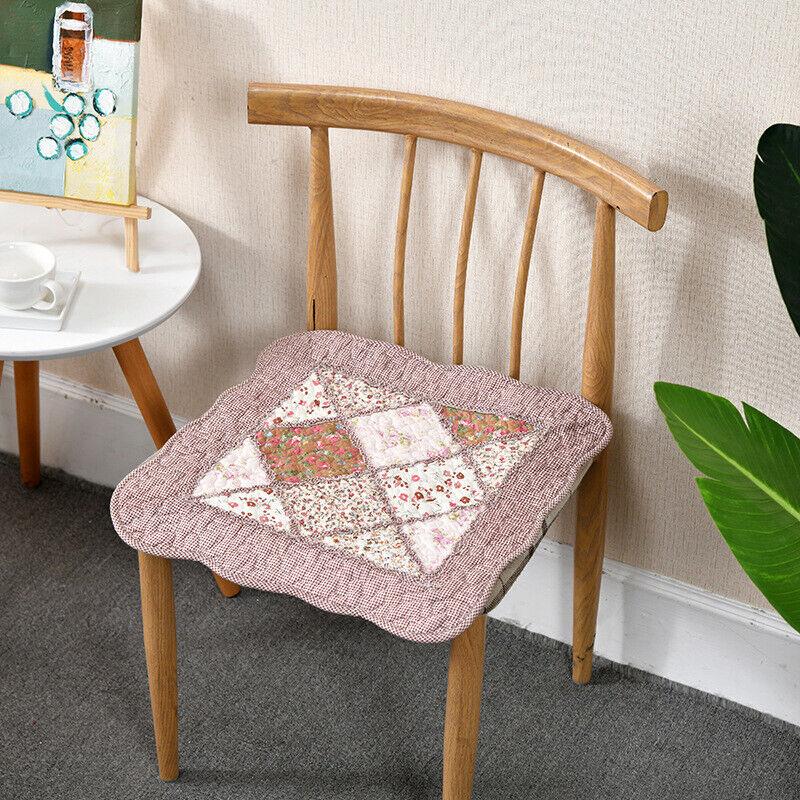 Подушка для стула с завязками, подушка для стула, фермерский дом, цветочное кухонное обеденное сиденье G
