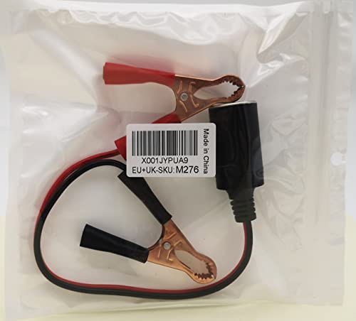 CTRICALVER Адаптер для автомобильного прикуривателя 12 В/24 В, зажим для рта 25 см 16AWG (1шт)