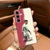 Футбольный чехол для телефона с Роналду № 7 для Samsung Galaxy A71, A70, A52, A51, A40, A30, прозрачная крышка
