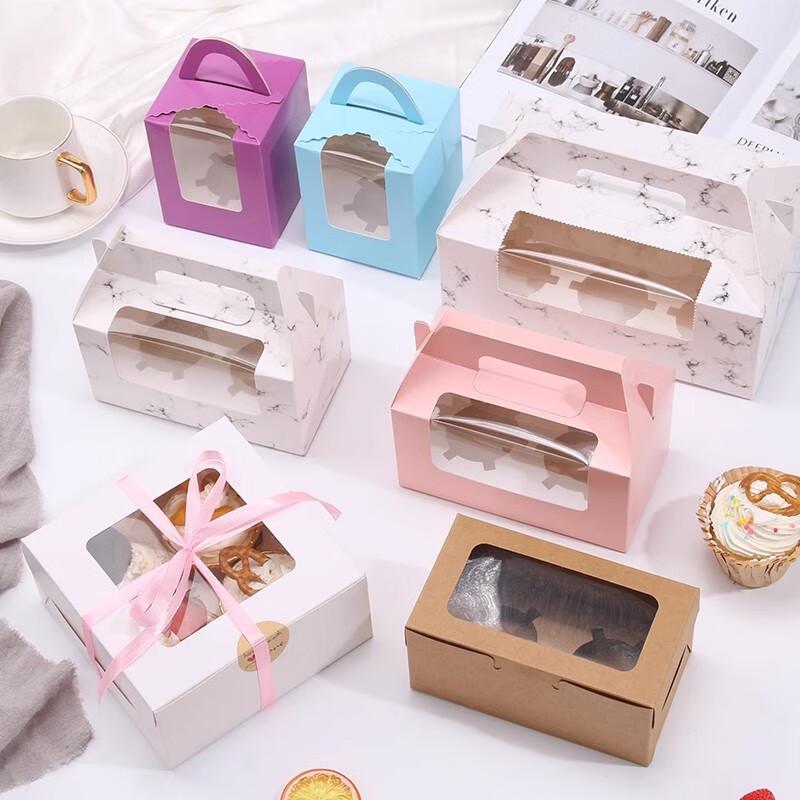 Cupcake & Dessert Takeaway Packaging Boxes