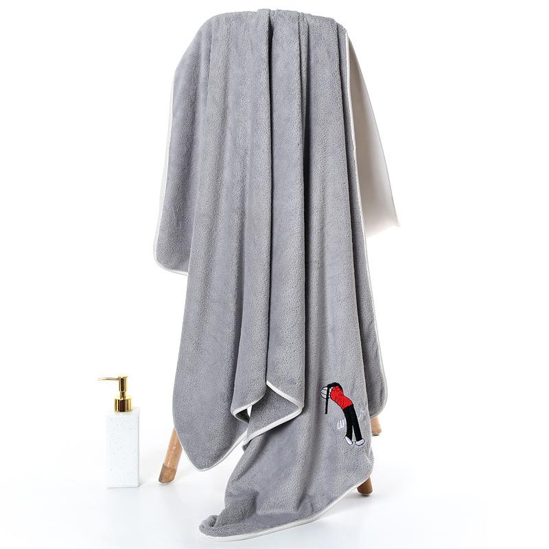 Банное полотенце Толстое мягкое полотенце 70x140 см