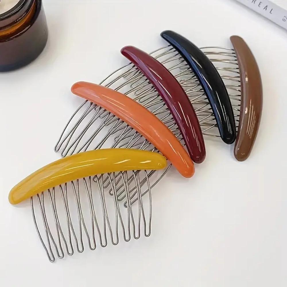 Акриловый модный темпераментный нескользящий гребень для волос гребень для волос аксессуары для волос на выход гребень для волос шпилька