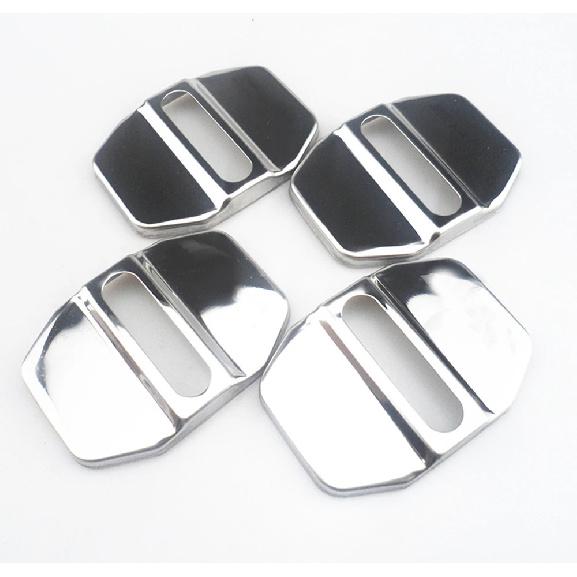 4Pcs Car Door Striker Cover Lock Buckle Cap Protector for Mercedes Benz B C E ML SLK Class GLK300 W164 C260 Chrysler 300c