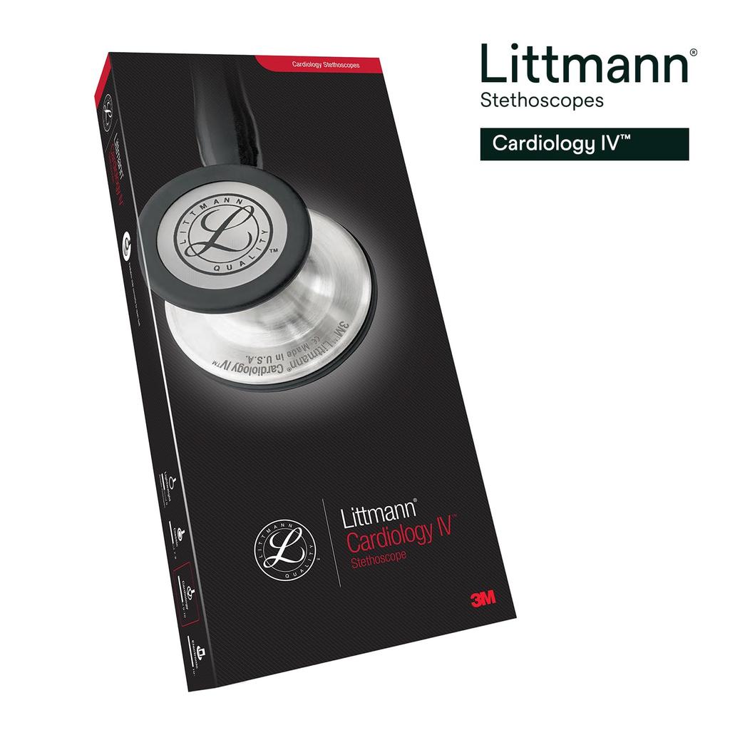 Littmann Cardiology IV 6151 Stethoscope Short (Black)