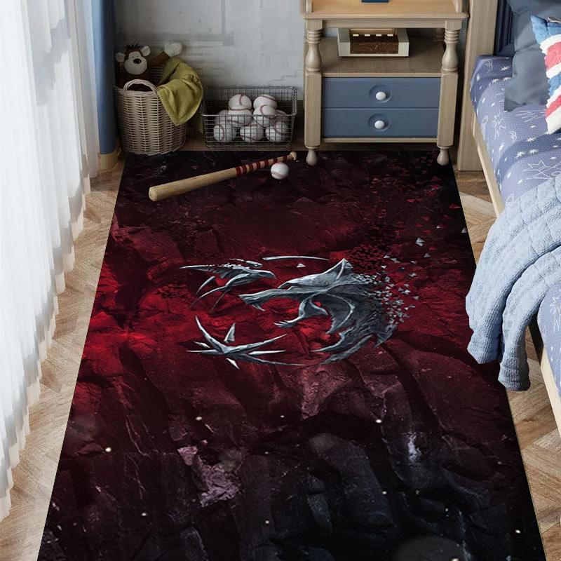 The Witcher's Fury carpet Living room and bedroom mats printing Dormitory decoration Room Fashion