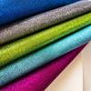 PU Leather Glitter Cloth with Gradient Rainbow and Gold-Silver Sparkle