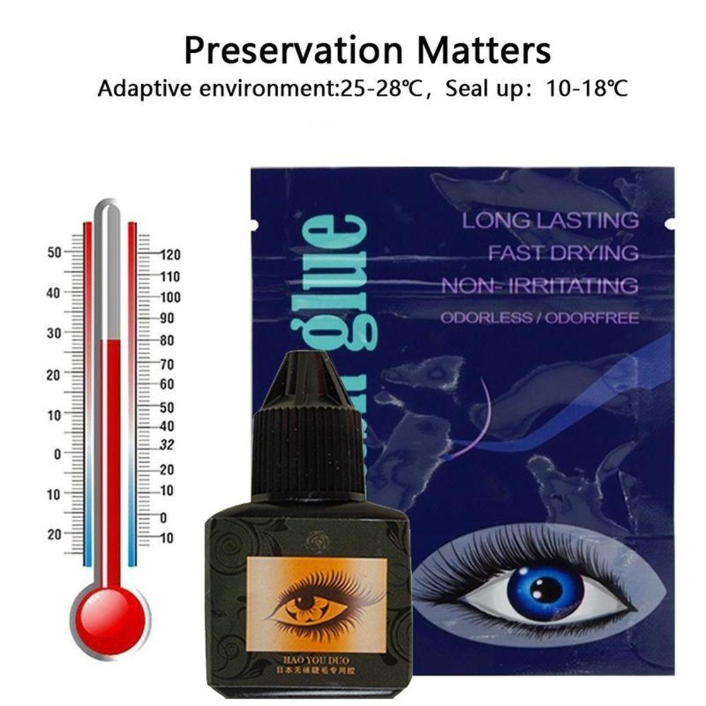 Black Individua Eyelash Extension Glue Fast Drying Strong Adhesion False Eyelashes Glue