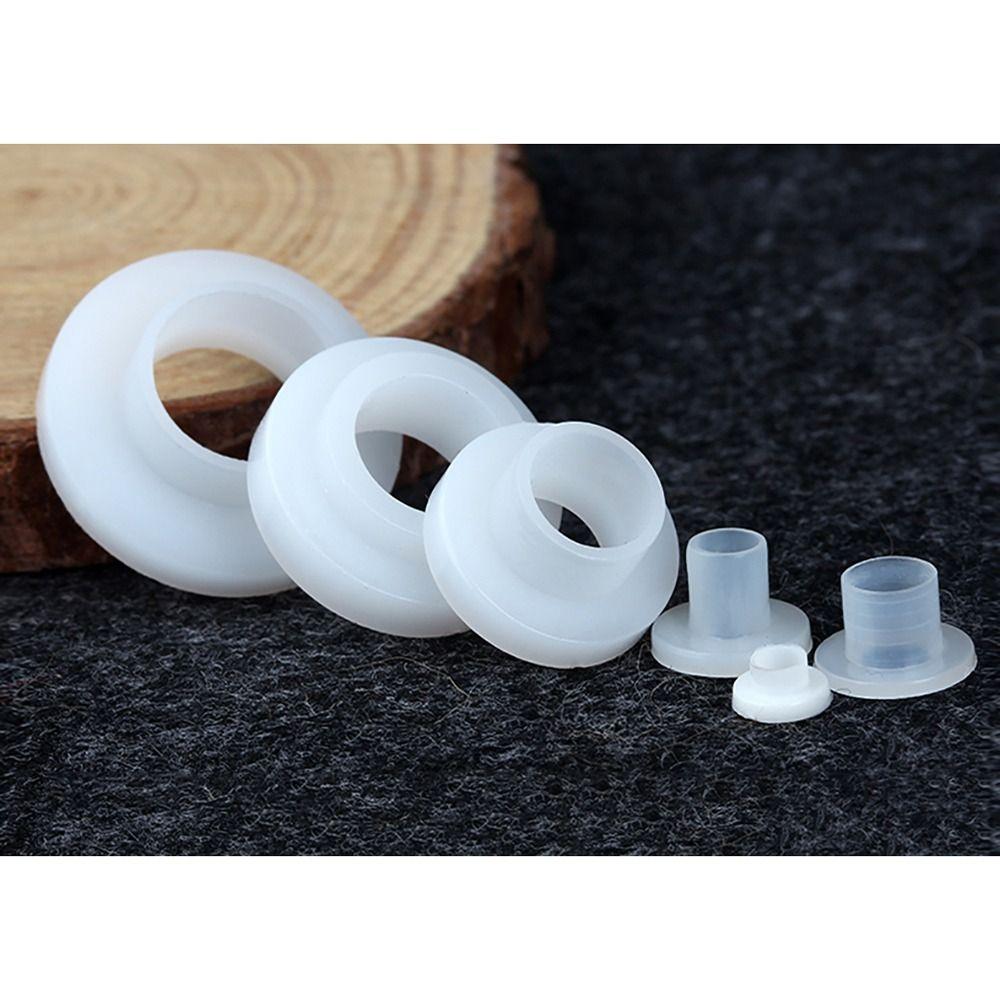 100Pcs Concave Convex Plastic Step Gasket Insulation Spacer for Screw Insulation Protection