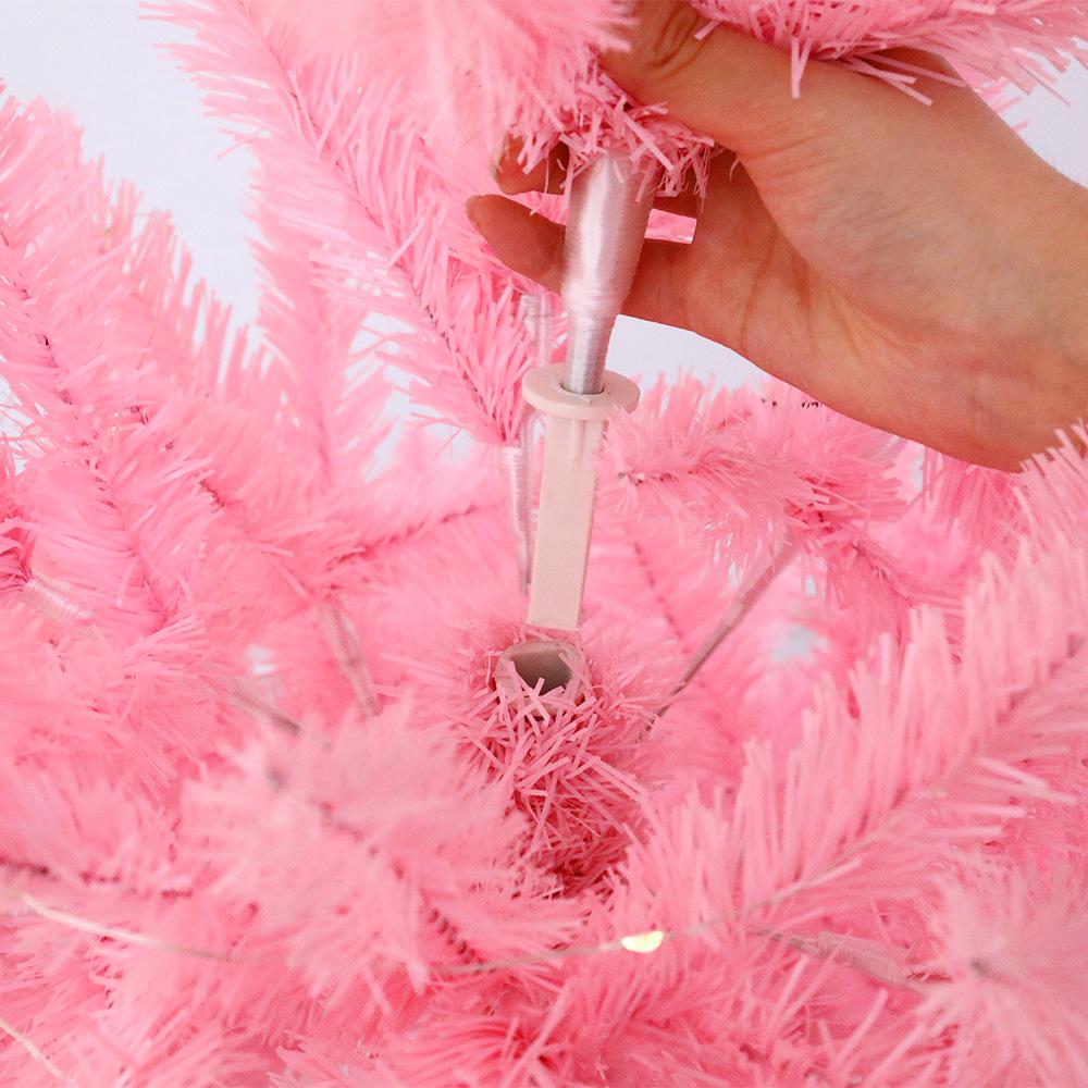 Cherry Blossom Pink Christmas Tree for Shopping Mall Window Display