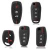 Silicone Car Remote Key Case Cover Holder For Ford Focus Mondeo Mustang F-150 Explorer Edge Fiesta Kuga Galaxy Falcon Ecosport