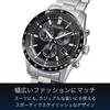[CITIZEN] Watch CITIZEN COLLECTION Chronograph Eco-Drive 100m Water Resistant Silver/Black BL5614-59E Men's