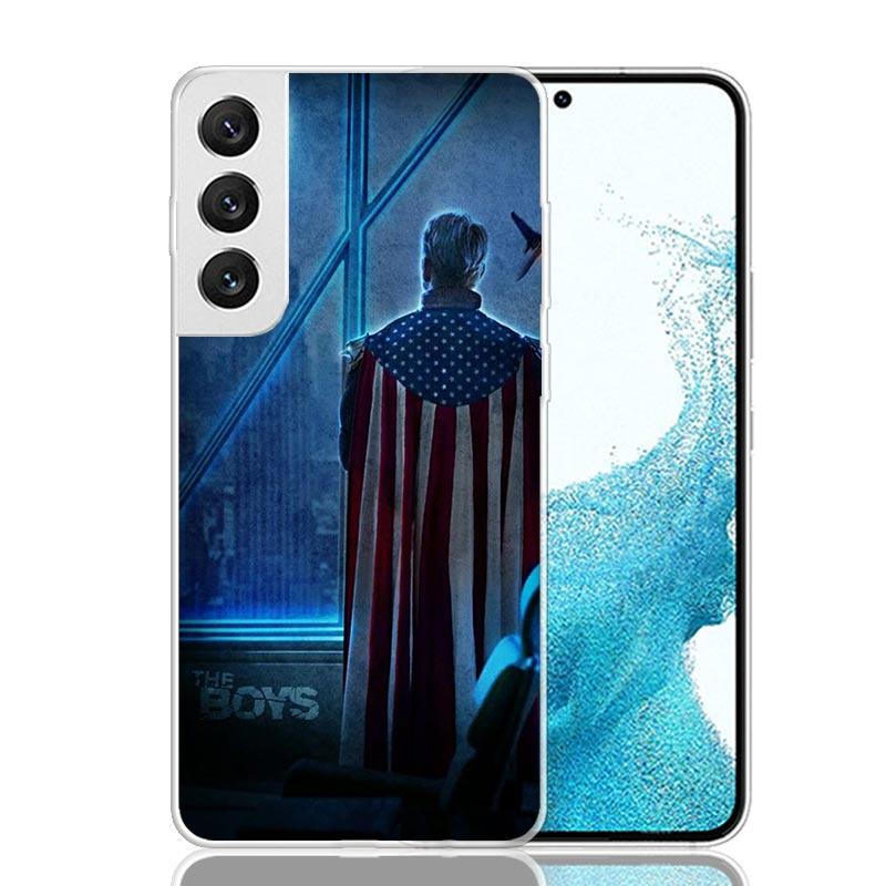 Чехол для телефона The Boys Homelander для Samsung Galaxy S26 S25 Edge S24 S23 FE S22 Ultra S21 Plus S20 + Fundas Cover Coque Galaxy