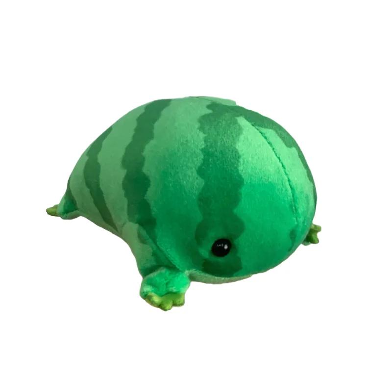 Каваи Мультяшный Аниме Зеленая Лягушка Плюшевый Брелок Декомпрессионные Животные Пушистая Фигурка Лягушки Мягкая Плюшевая Лягушка Подвеска Милые Украшения