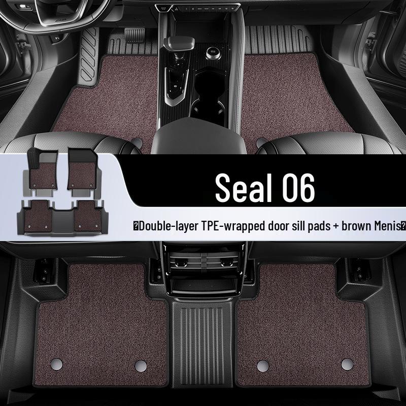 Полные коврики TPE для пола для BYD Seal 06 DMi EV 2025 года