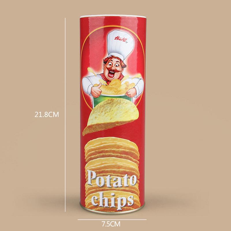 Банки с картофельными чипсами, искусственная змея, день дурака, забавная новинка, шутка, трюк, игрушки
