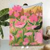 Artist V-VirginieCognet Throw Flannel Throw Blanket,Bed Home Office Nap Blanket Travel,Camping,Picnic Blanket Soft Decor