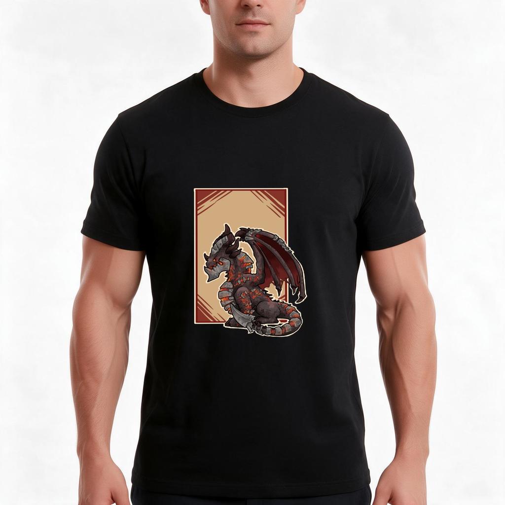 Deathwing Tshirt Summer Casual Cotton Tee Oversized Streetwear Tops Vintage Graphic Print Loose Fit Short Sleeve