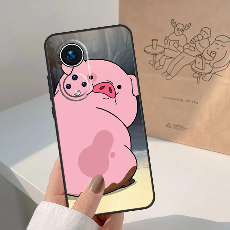 Мультяшная свинья Чехол для Honor Magic 8 7 6 5 Pro Для Honor X9d X9c X9b X9a X8c X8b Win 200 400 50 70 90 Lite