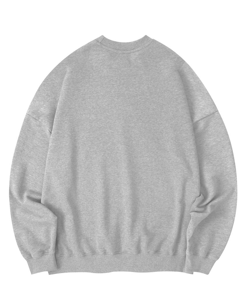 FILLUMINATE Oversized Bloom Sweatshirt - Grey