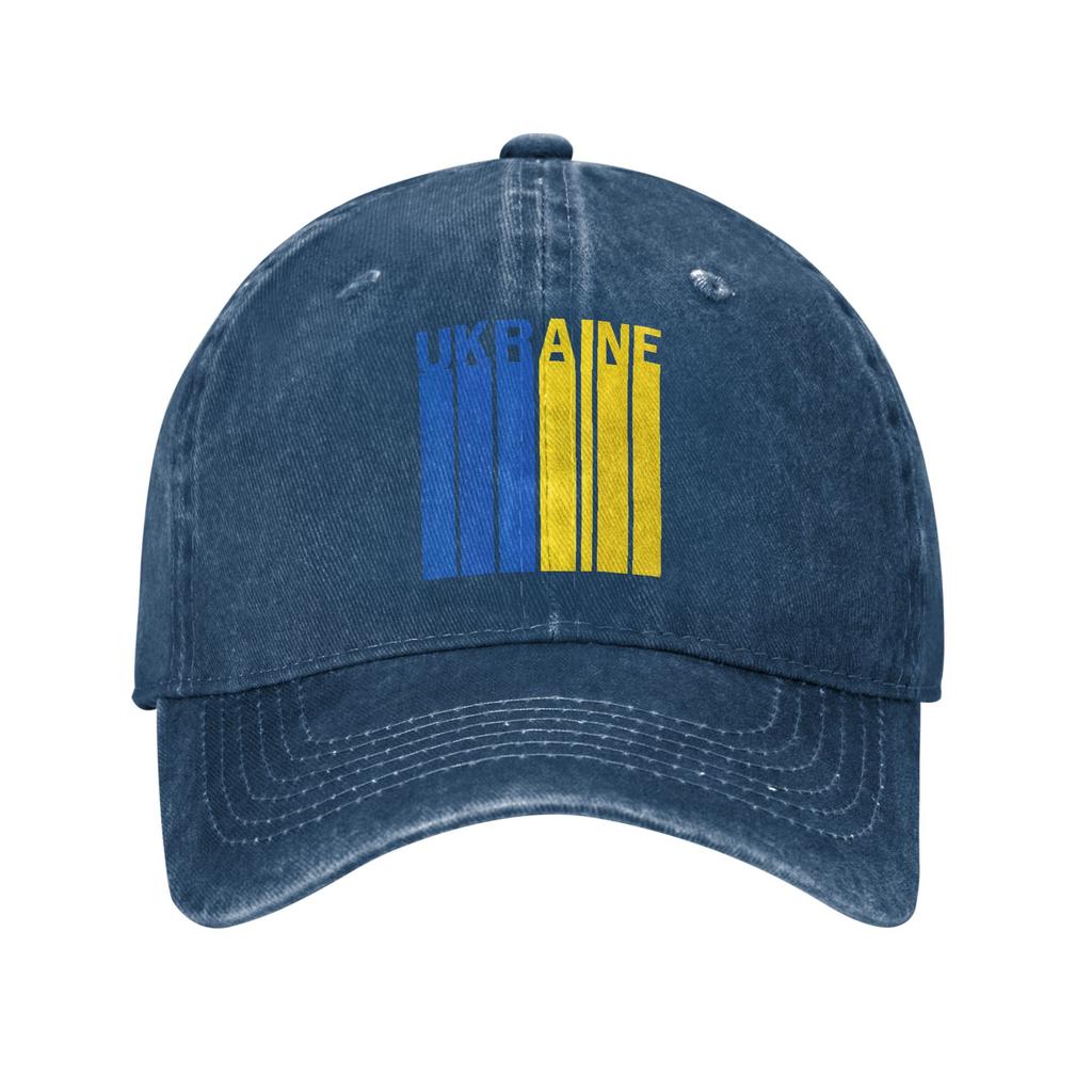 Ukraine Flag Casual Baseball Cap Outdoor Gym Trucker Hat Spring SunProof Women Unisex Street Style Snapback Cap