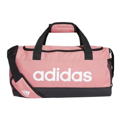 adidas Полиэстеровая спортивная сумка, дорожная сумка, дамская сумка очень маленькая унисекс розовая Adidas GN2036