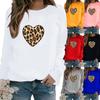 Autumn New Sweater Women Winter Long Sleeved Casual Round Neck Black Cats Printed Loose Sweatshirt Tops & Blouses Plus Size T-shirts