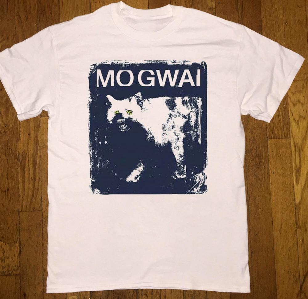 Mogwai As The Love Continues Футболка с коротким рукавом Белая Все размеры S-5XL Унисекс Футболка
