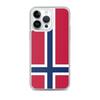 Coque iPhone - Norvège - Drapeau - Souple - Multicolore - Compatible iPhone 14 Pro Max