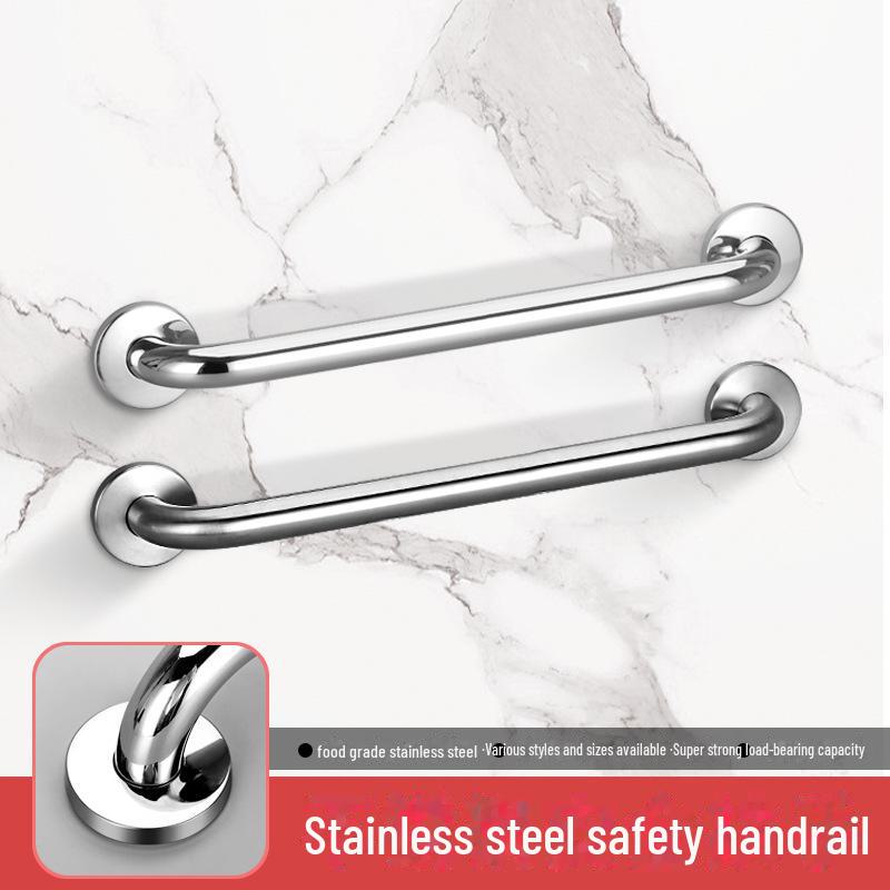 304 Stainless Steel Barrier-Free Bathroom Safety Handrail for Disabled and Elderly