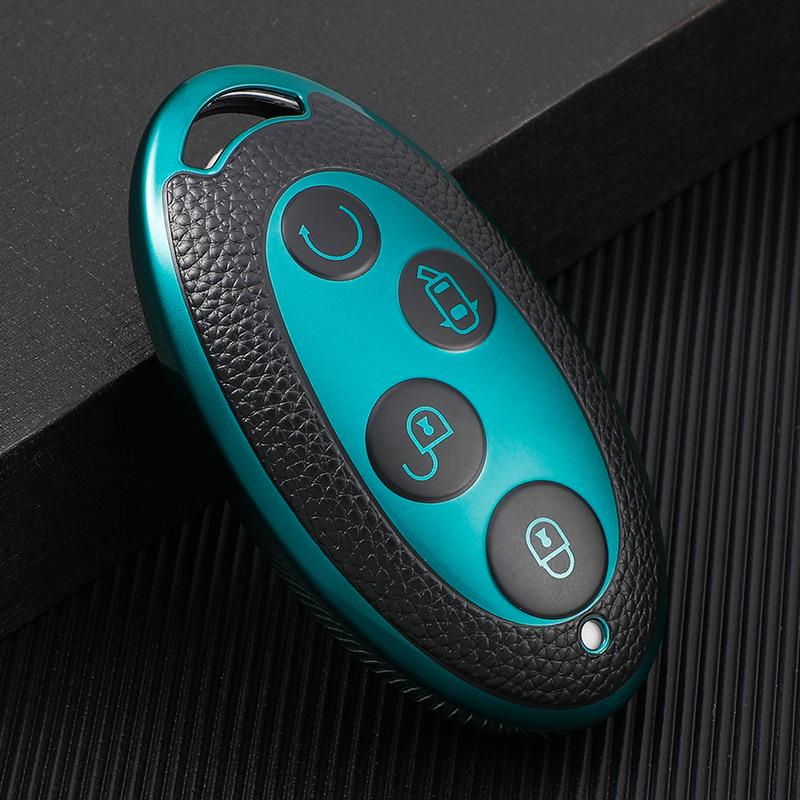 BYD Yuan Key Case for S7, Song Plus, Classic, Song Max, and Qin Pro - Full Coverage Key Shell Buckle