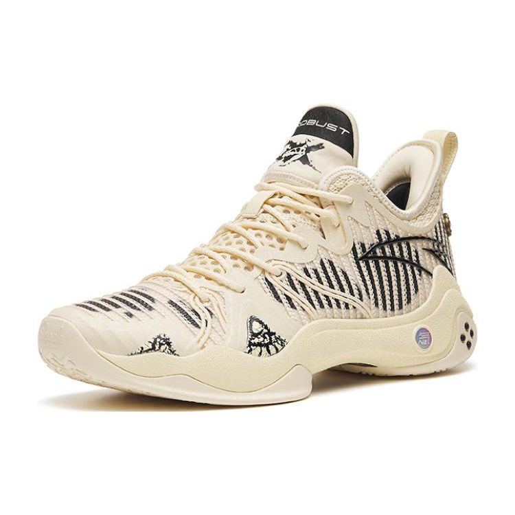 Anta Кроссовки для баскетбола Crazy Tide 4 Pro Shock Absorbing Slip Non-Slip Durable Low Top для мужчин бежевые Fossil 112241111-2