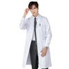 Doctor Lab Coat Laboratory College Chemistry Nurse Overalls White Coat Male Long-sleeved Doctor's Uniform Male