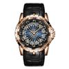 Модные мужские часы, водонепроницаемые кварцевые часы с большим циферблатом, мужские часы